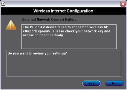 Wireless Error