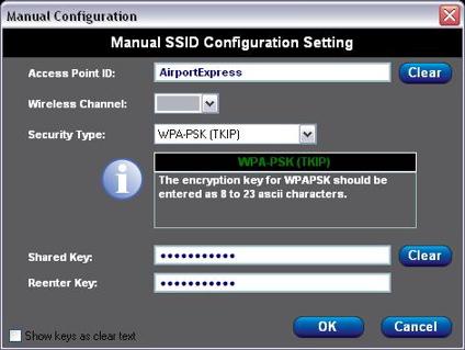 Setting Wireless Security