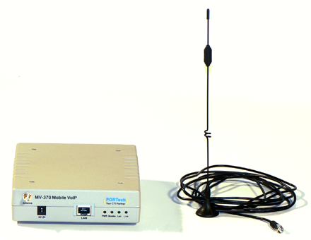 Portech MV-370 with antenna