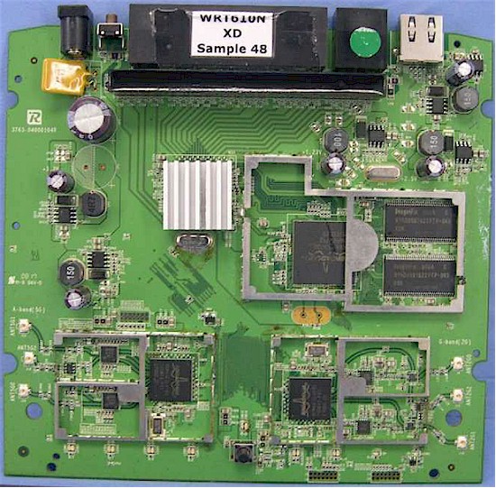 WRT610N board