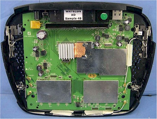 WRT610N inside view