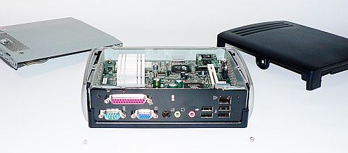 HP T 5700 thin client with the side removed