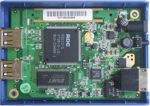 Trendnet TE100-MP2U board