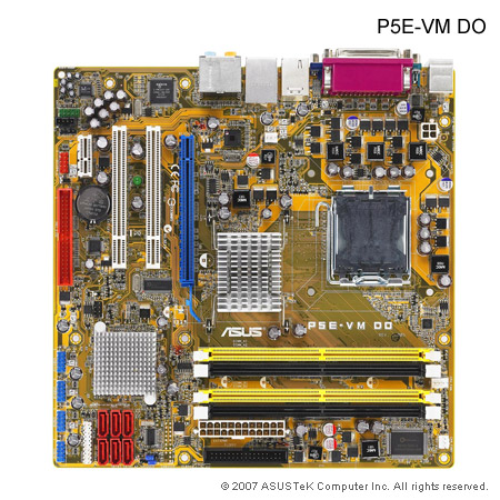 ASUS P5E-VM DO Motherboard