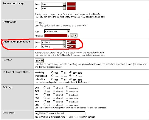 Traffic Shaping Wizard - Other Applications