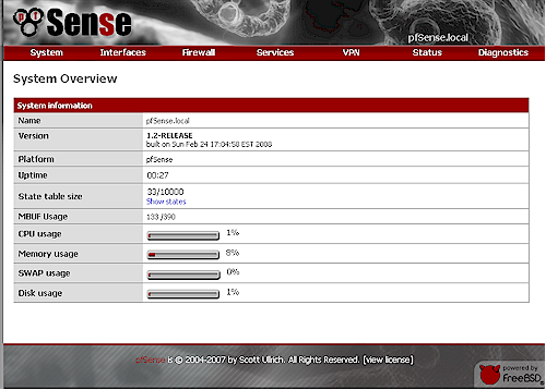 pfSense System Overview