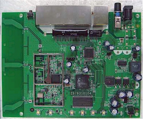 WNR2000 board