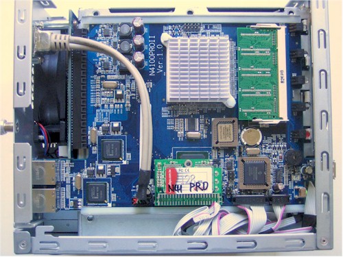 N4100 Pro inside view