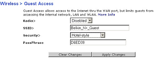 N+ Guest Access