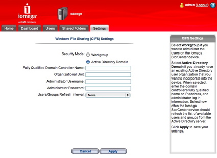 Active Directory Specification