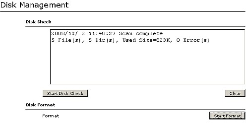 Disk Management screen