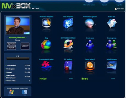 Web Interface