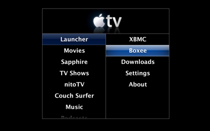 boxee on the AppleTV