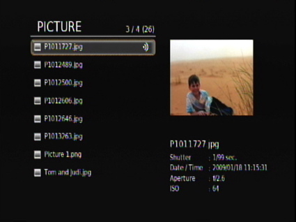 Photo Menu