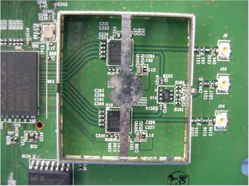 WRT320N RF front end