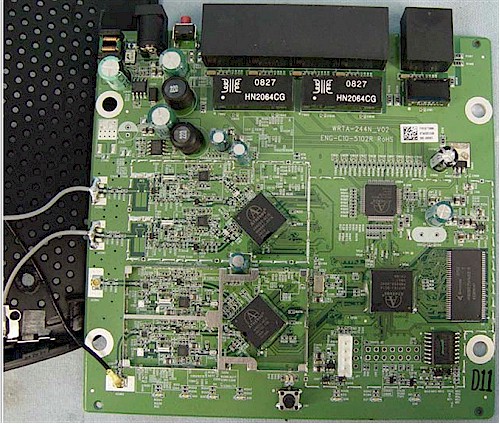 WRT400N inside view