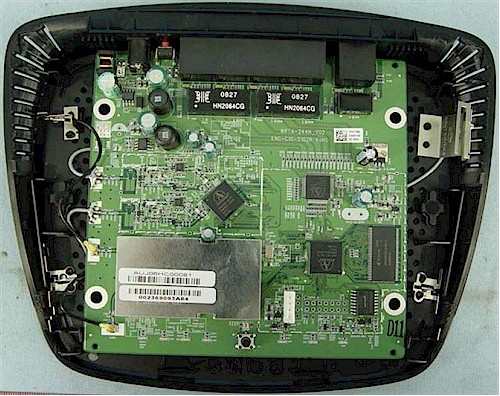 WRT400N inside view