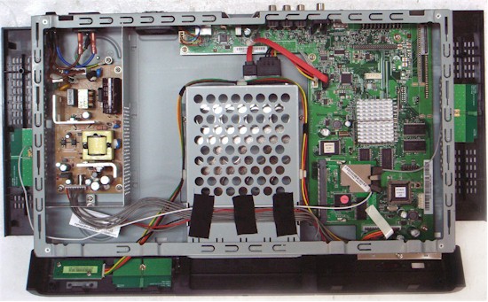 EVA9150 internal view