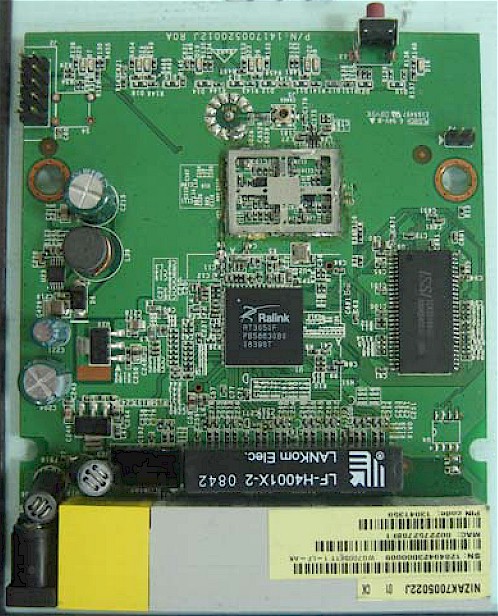 Belkin N150 board