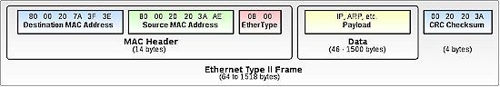 Ethernet Type II Frame