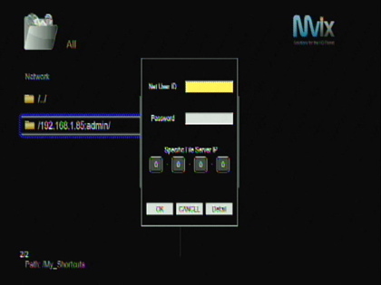 Network Share Setup