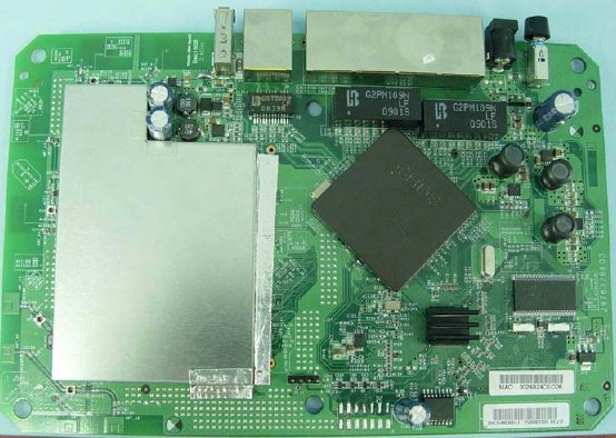 WNDR3700 board top