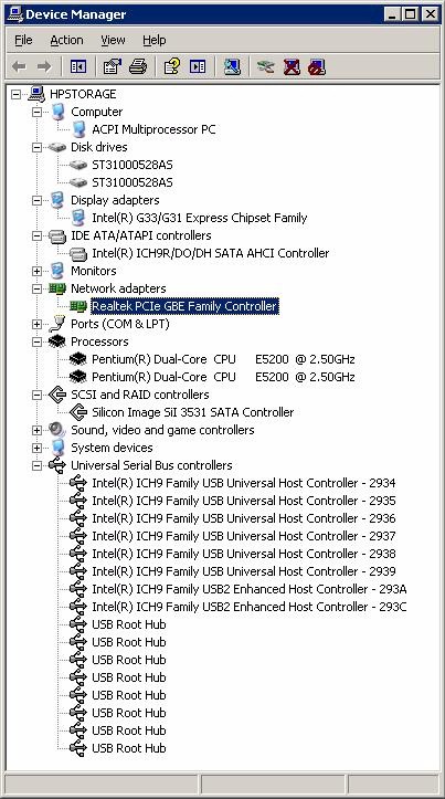 X510 device manager