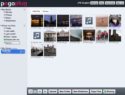 Pogoplug Photo Directory
