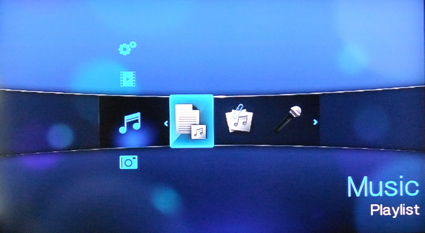 WD TV Music Navigation