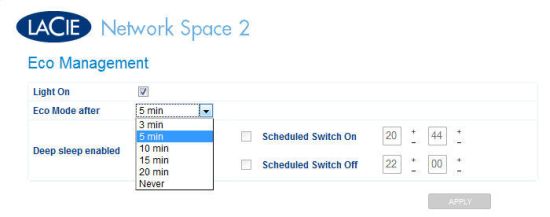 Eco Management features