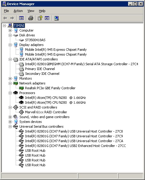 ASUS TS mini devices