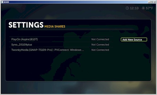Boxee media shares Boxee media shares