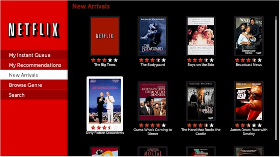 Boxee Netflix app