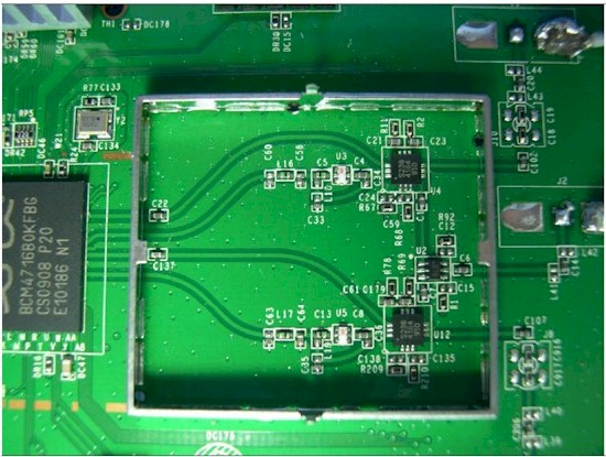 Cisco Valet M20 RF section detail