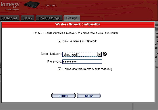 Connecting to a wireless network