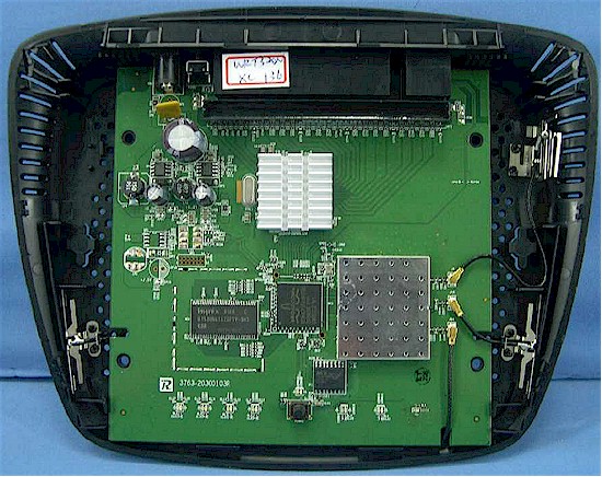 Linksys E2000 board