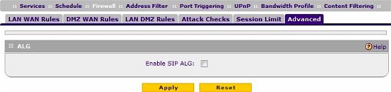 SIP Application Layer Gateway (ALG)