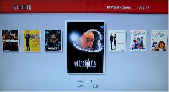 Netflix queue