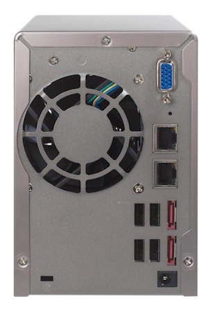 QNAP TS-259 Pro rear panel