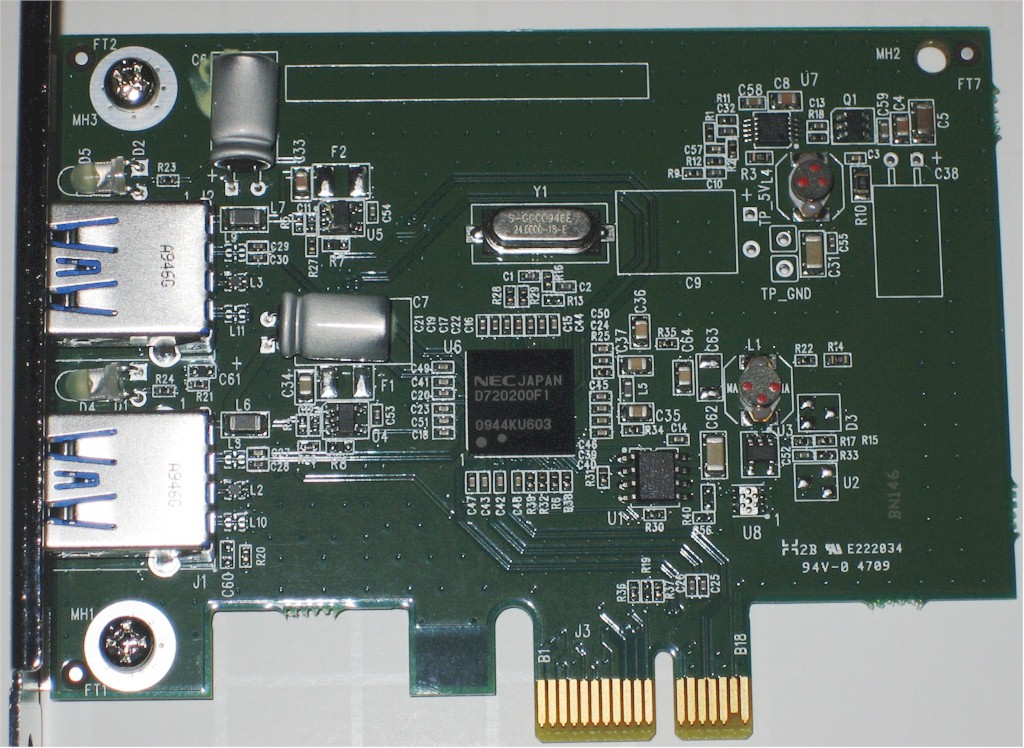 WD MyBook 3.0 USB 3.0 PCI Express Interface Card