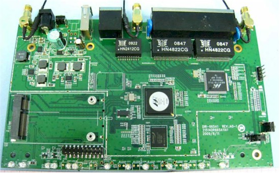 D-Link DIR-665 main board