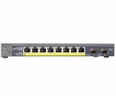 NETGEAR GS110TP ProSafe 8-port Gigabit PoE Smart Switch with 2 Gigabit Fiber SFP