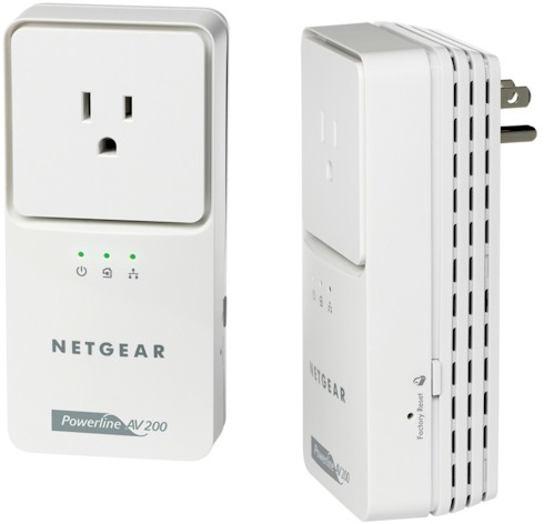 NETGEAR XAVB2501 Powerline AV+ 200 Ultra Adapter Kit