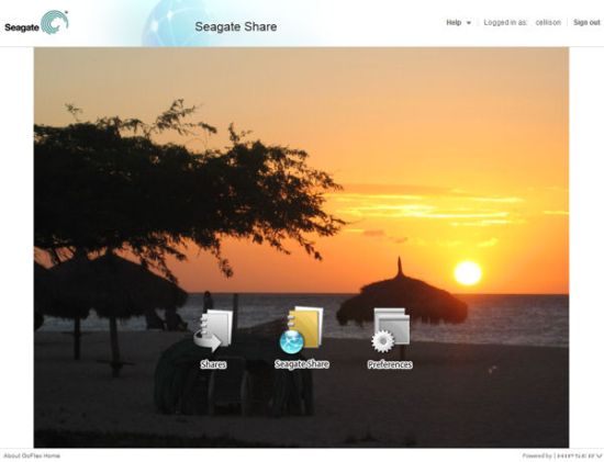 Seagate Share Home