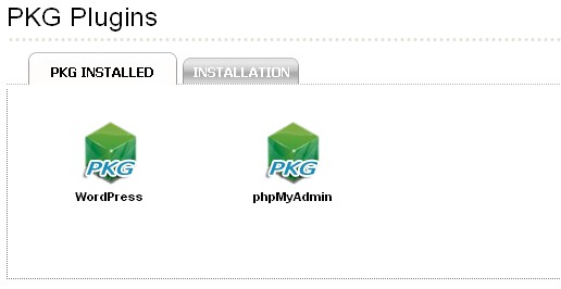  Cisco NSS PKG Plugin screen