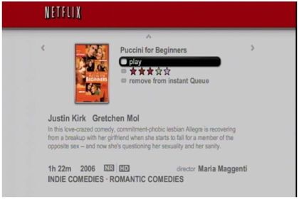 Netflix movie selection