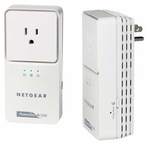 NETGEAR XAVB2501 Powerline AV+ 200 Ultra Adapter Kit