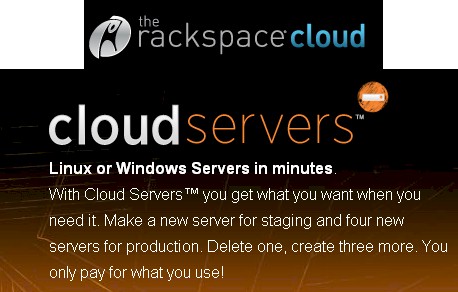 Rackspace cloud server pitch