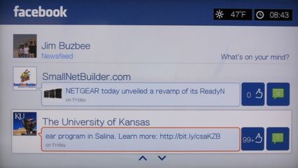 Facebook Interface