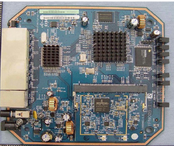 Cisco RV 120W board